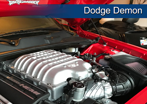 Oil Separator installed in Dodge Demon Engine